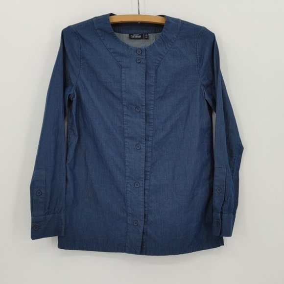 Saturday by Kate Spade  button down shirt - Picture 1 of 6